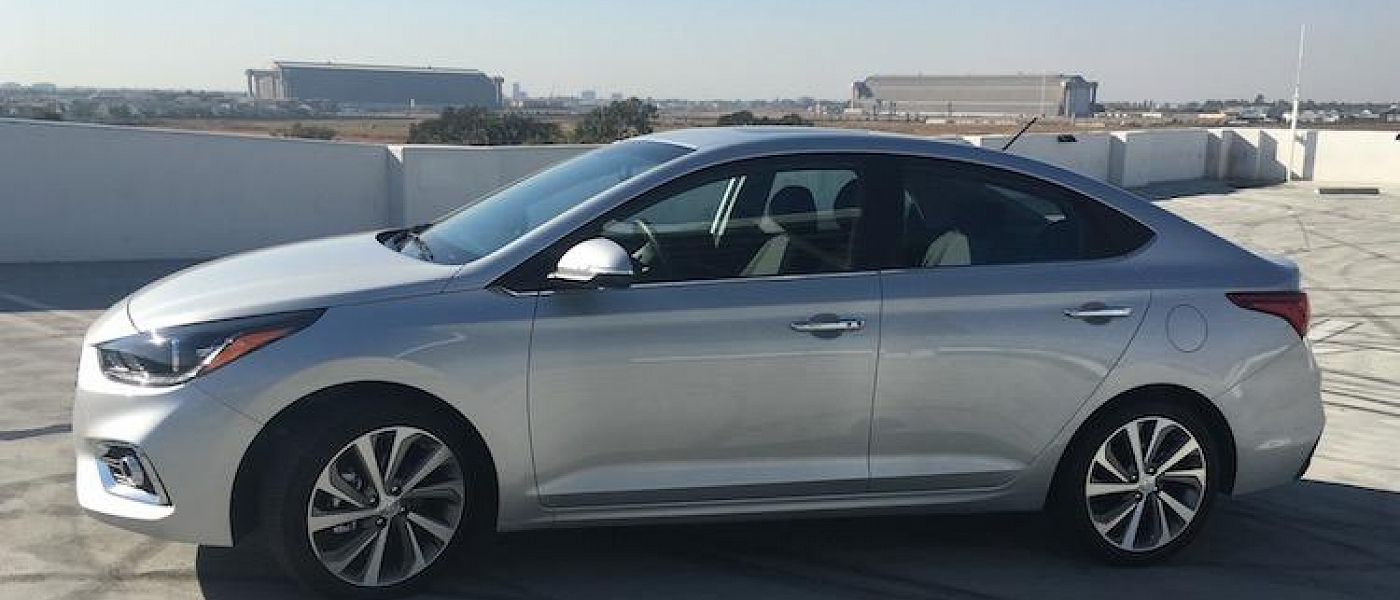 Hyundai Accent rental in St. Lucia from Freedom Wheels Car Rentals