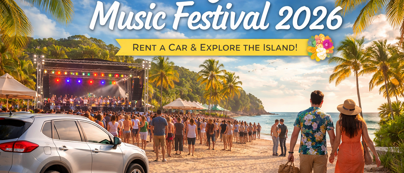 St Lucia Jazz and Music Festival 2026 travel guide with car rental